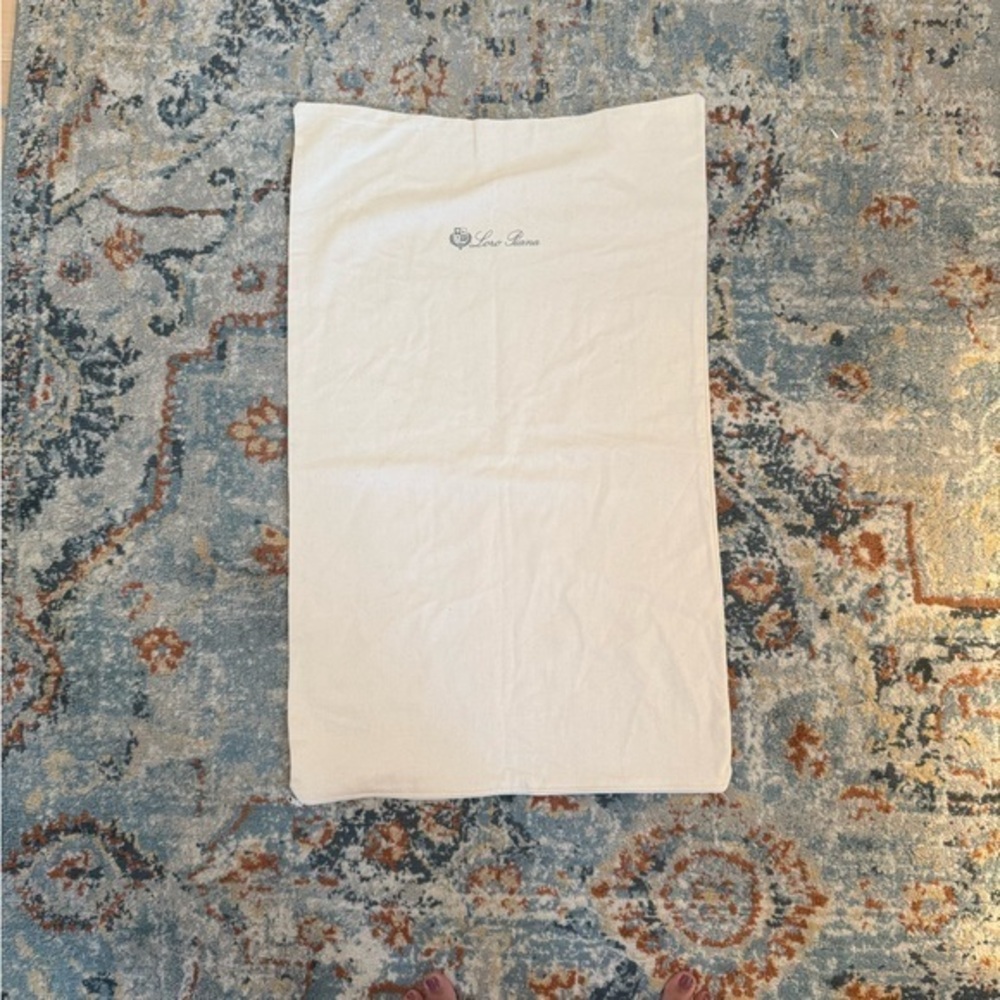 Loro Piana Cotton Zip Garment/Dust Bag – 29” x 18”
